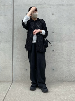 6(ROKU) SUKASHI KNIT SHIRT 半袖 COTTON SUKASHI 半袖ニットシャツ／YONETOMI NEW BASIC（ヨネトミ