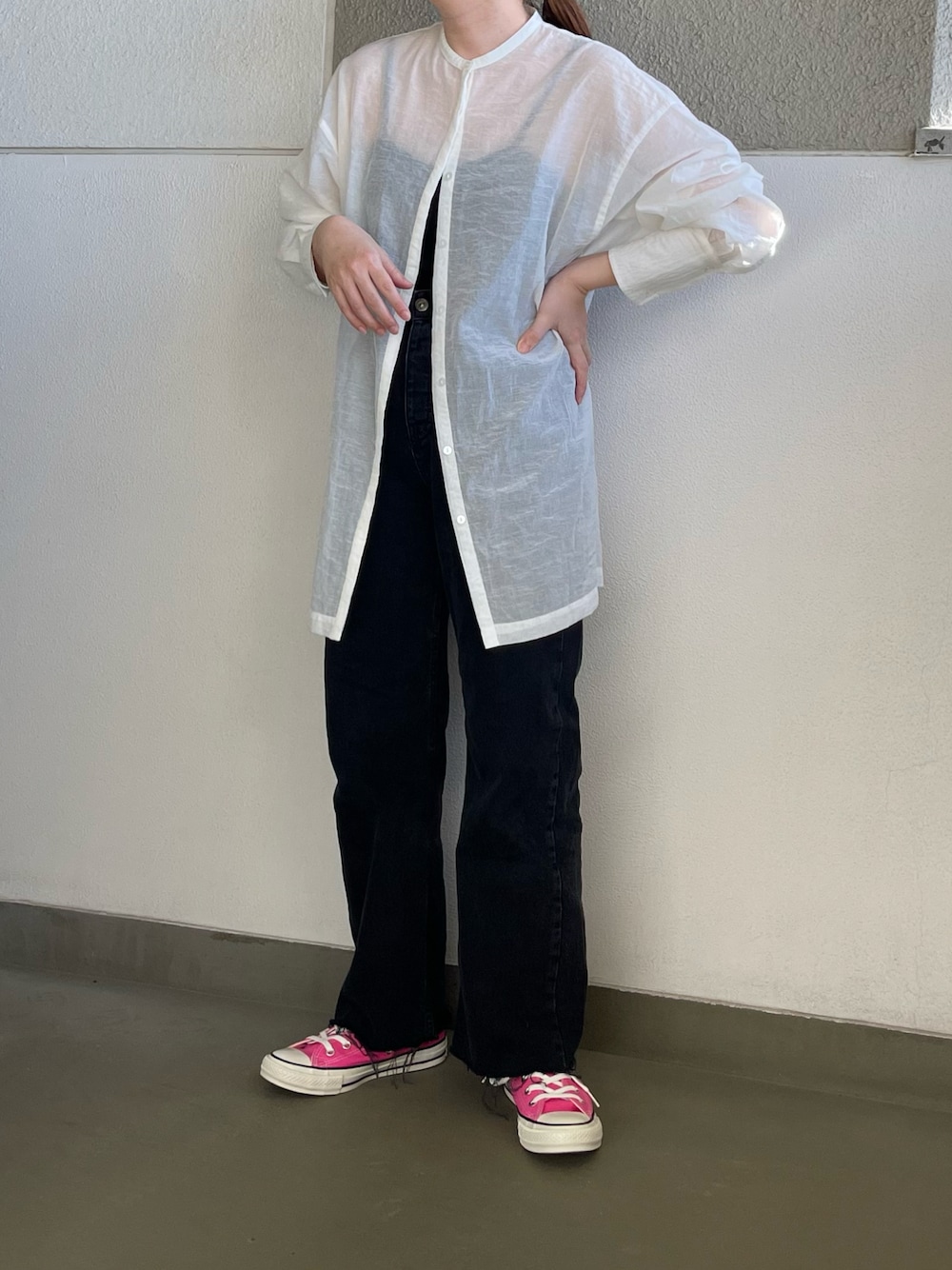 ENOF（イナフ）の「SHEER SHIRT（シャツ/ブラウス）」 - WEAR