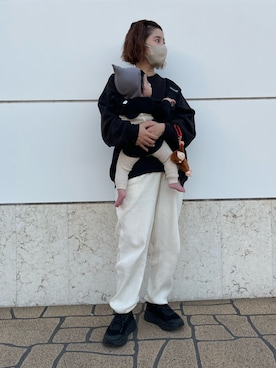 「BASERANGE（ベースレンジ）のアイテム」を使った、yuiさん（レディース・155cm）の秋コーディネート