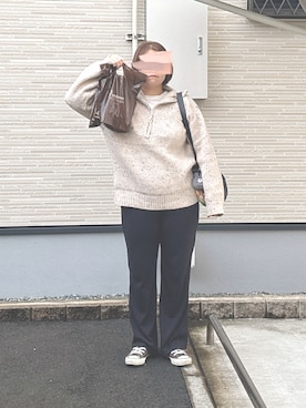 「アイテム（ヘッドフォン/イヤホン）」を使った、 𝚊 𝚔 𝚊 𝚗 𝚎さん（レディース・157cm）の秋コーディネート