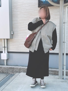 「COLONY 2139（コロニートゥーワンスリーナイン）のアイテム（バッグ）」を使った、 𝚊 𝚔 𝚊 𝚗 𝚎さん（レディース・157cm）の春コーディネート
