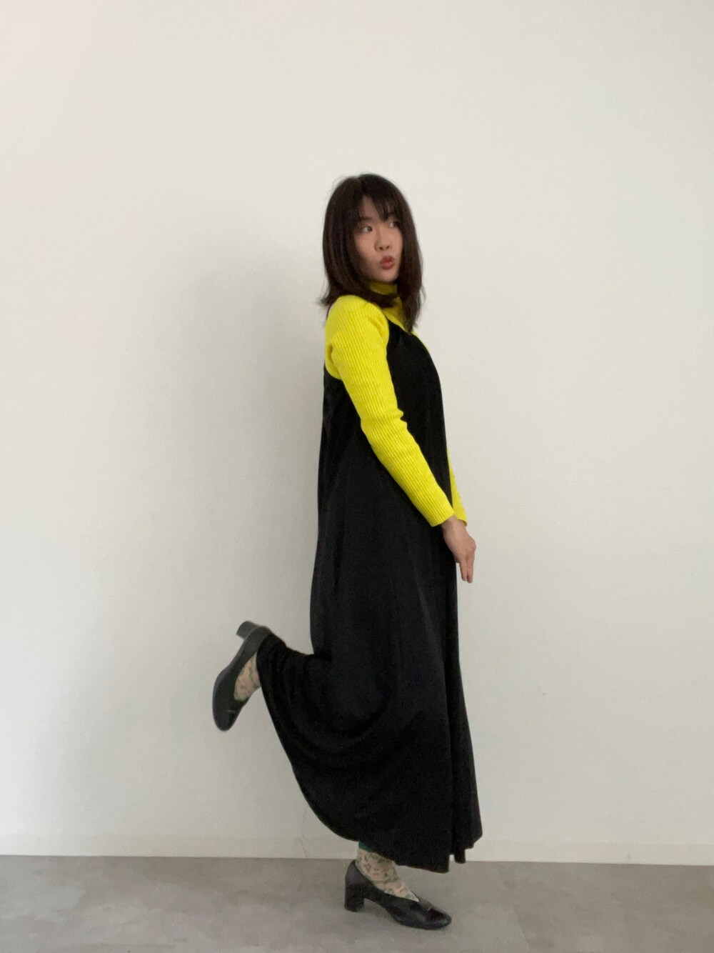 caban（キャバン）の「□キュプラポリエステルジャージー ギャザー