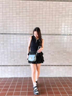 「アベイル」｜ALIさん（レディース・158cm）の夏コーディネート