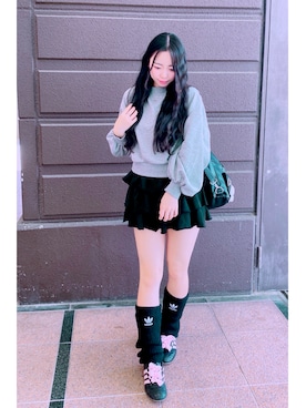 「Avail（アベイル）のアイテム」を使った、ALIさん（レディース・158cm）の冬コーディネート