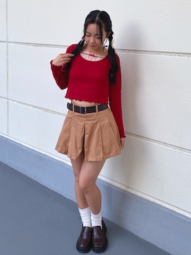 ALIさん（レディース・158cm・10代）の秋コーディネート
