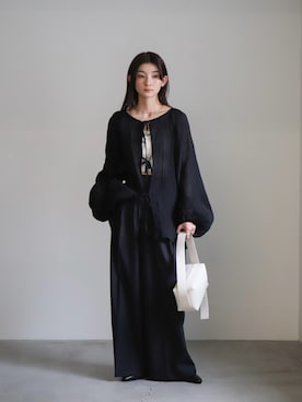 「select MOCA by son（セレクトモカバイソン）のアイテム」を使った、SELECT MOCAさん（骨格ウェーブ・レディース・158cm）の春コーディネート