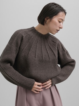 「select MOCA by son（セレクトモカバイソン）のアイテム（スラックス）」を使った、SELECT MOCAさん（レディース・160cm）の夏コーディネート