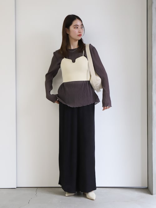 セール】キャミニットビスチェ（ベスト）｜select MOCA（セレクトモカ