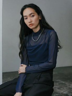 「select MOCA（セレクトモカ）のアイテム（リング）」を使った、SELECT MOCAさん（レディース・160cm）の夏コーディネート