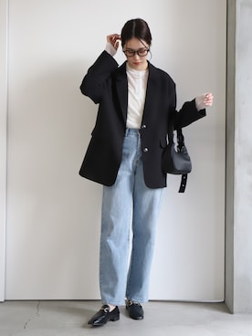 「select MOCA（セレクトモカ）のアイテム（ジャケット/アウター）」を使った、SELECT MOCAさん（レディース・167cm）の夏コーディネート