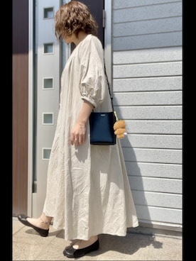 「JOURNAL STANDARD relume（ジャーナルスタンダード　レリューム）のアイテム（ワンピース/ドレス）」を使った、Russian_Blueさん（レディース・160cm）の春コーディネート
