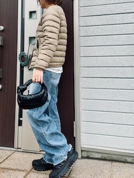 「MONCLER（モンクレール）のアイテム」を使った、Russian_Blueさん（レディース・160cm）の秋コーディネート