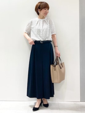 MKミッシェルクランさん(レディース・157cm)の夏コーディネート