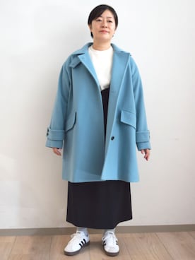 MKミッシェルクランさん(レディース・154cm)の秋コーディネート