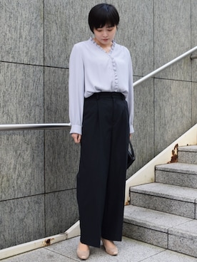 MKミッシェルクランさん（レディース・158cm）の冬コーディネート