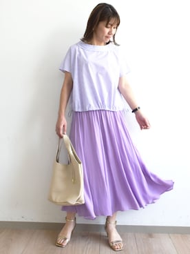 MKミッシェルクランさん(レディース・162cm)の夏コーディネート