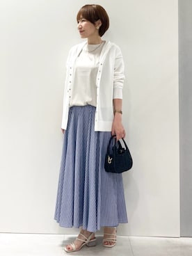 MKミッシェルクランさん(レディース・157cm)の夏コーディネート