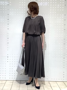 MKミッシェルクランさん（レディース・157cm）の春コーディネート
