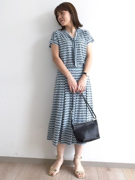 MKミッシェルクランさん(レディース・162cm)の夏コーディネート