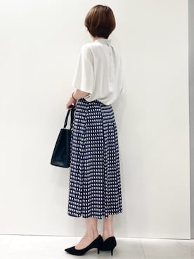 MKミッシェルクランさん(レディース・157cm)の夏コーディネート
