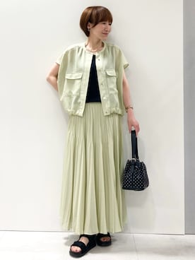 MKミッシェルクランさん(レディース・157cm)の夏コーディネート