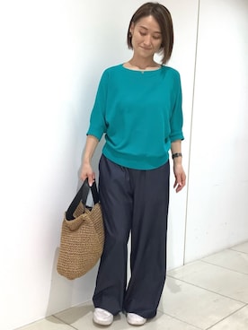 MKミッシェルクランさん（レディース・151cm）の春コーディネート