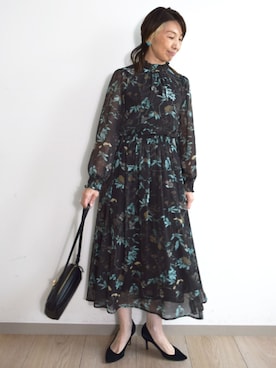 MKミッシェルクランさん（レディース・158cm）の秋コーディネート