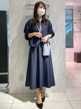 MKミッシェルクランさん(レディース・162cm)の春コーディネート