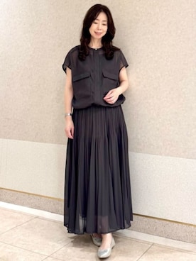 MKミッシェルクランさん(レディース・157cm)の夏コーディネート