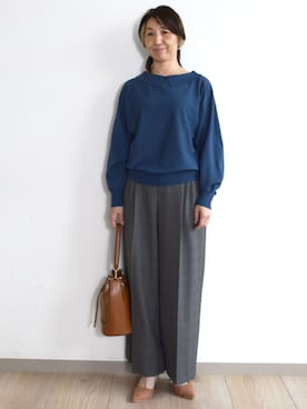 MKミッシェルクランさん（レディース・158cm）の秋コーディネート