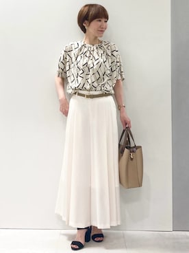 MKミッシェルクランさん(レディース・157cm)の夏コーディネート