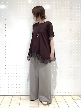 MKミッシェルクランさん(レディース・157cm)の夏コーディネート