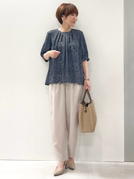 MKミッシェルクランさん(レディース・157cm)の夏コーディネート