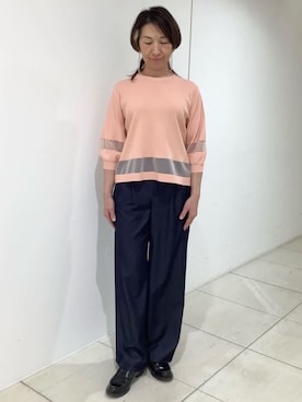 MKミッシェルクランさん(レディース・158cm)の春コーディネート