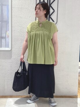 MKミッシェルクランさん(レディース・154cm)の春コーディネート