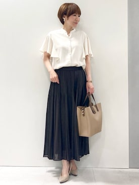 MKミッシェルクランさん(レディース・157cm)の夏コーディネート