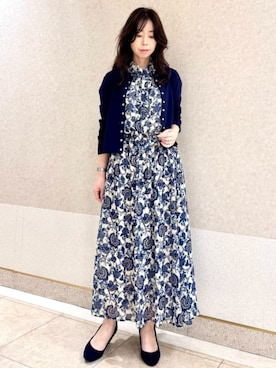 MKミッシェルクランさん（レディース・157cm）の春コーディネート