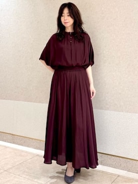 MKミッシェルクランさん(レディース・157cm)の夏コーディネート