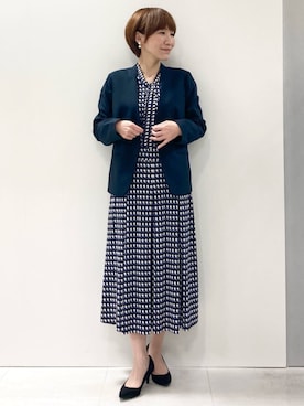 MKミッシェルクランさん(レディース・157cm)の夏コーディネート