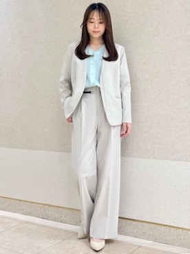 MKミッシェルクランさん(レディース・153cm)の春コーディネート