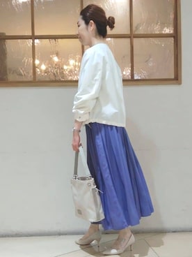 MKミッシェルクランさん(レディース・158cm)の春コーディネート