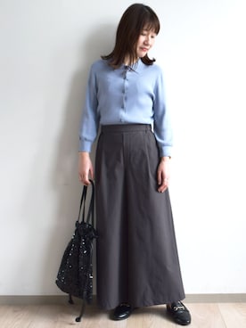 MKミッシェルクランさん（レディース・163cm）の冬コーディネート