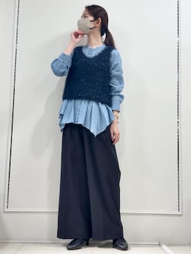 MKミッシェルクランさん(レディース・160cm)の秋コーディネート