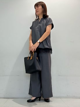 MKミッシェルクランさん（レディース・163cm）の夏コーディネート