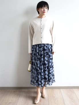 MKミッシェルクランさん（レディース・158cm）の冬コーディネート