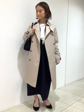 「MK MICHEL KLEIN」｜MKミッシェルクランさん（レディース・151cm）の春コーディネート