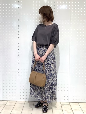 MKミッシェルクランさん（レディース・157cm）の夏コーディネート