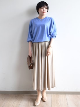 MKミッシェルクランさん（レディース・158cm）の冬コーディネート