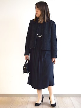 MKミッシェルクランさん（レディース・160cm）の冬コーディネート