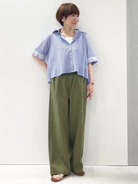 MKミッシェルクランさん(レディース・157cm)の春コーディネート